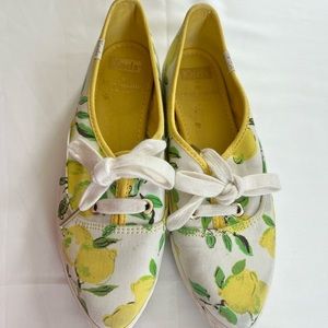 Kate Spade Keds Lemon Pointed Toe Sneakers